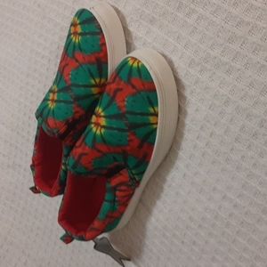 Tie-Dye (Slip On) Tennis Shoes